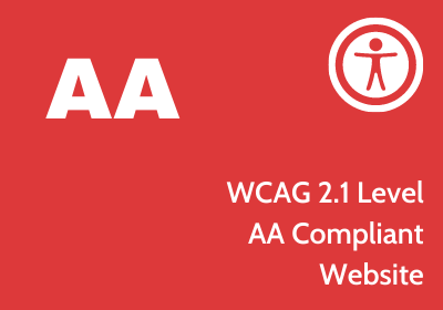 WCAG 2.1 Level AA Compliant Website