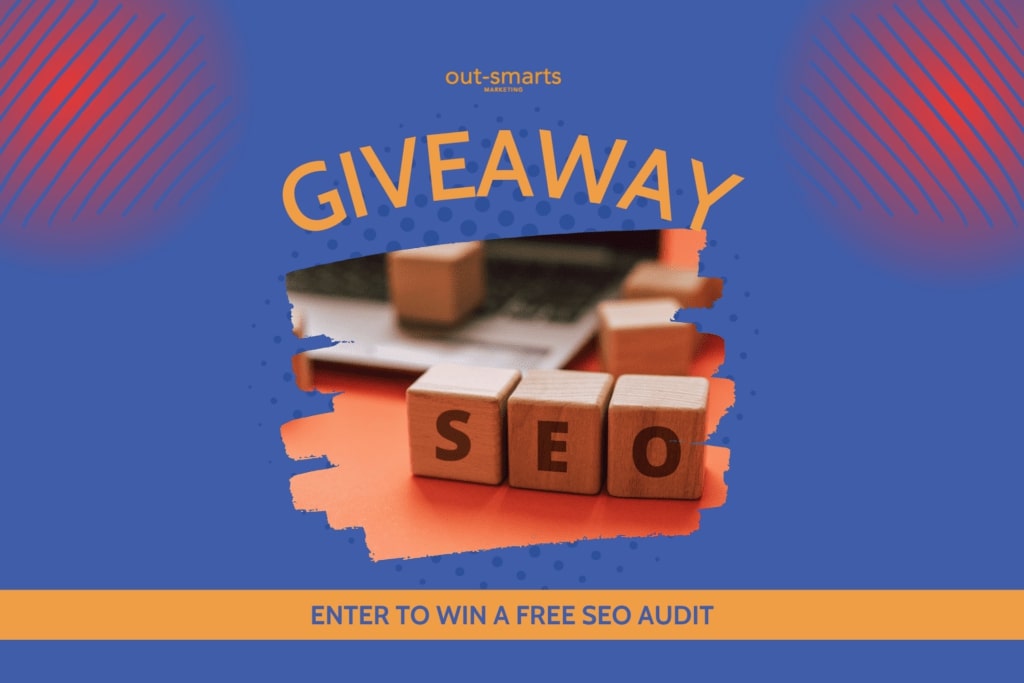 Image of Giveaway for an free seo audit.