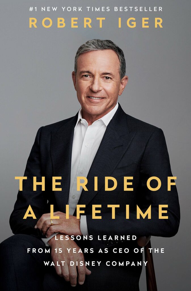 Book by Robert Iger: The ride of a lifetime